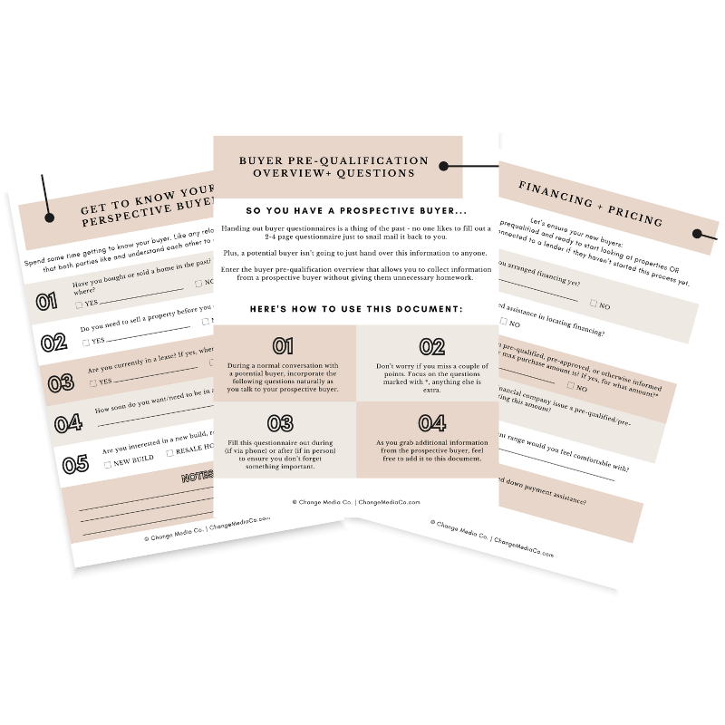 Buyer Pre-Qualification Overview 1
